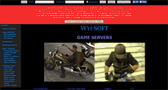 Desktop Screenshot of gameservers.wyesoft.com
