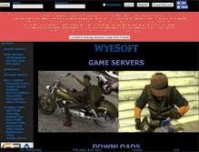 Tablet Screenshot of gameservers.wyesoft.com