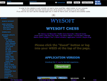 Tablet Screenshot of chess.wyesoft.com